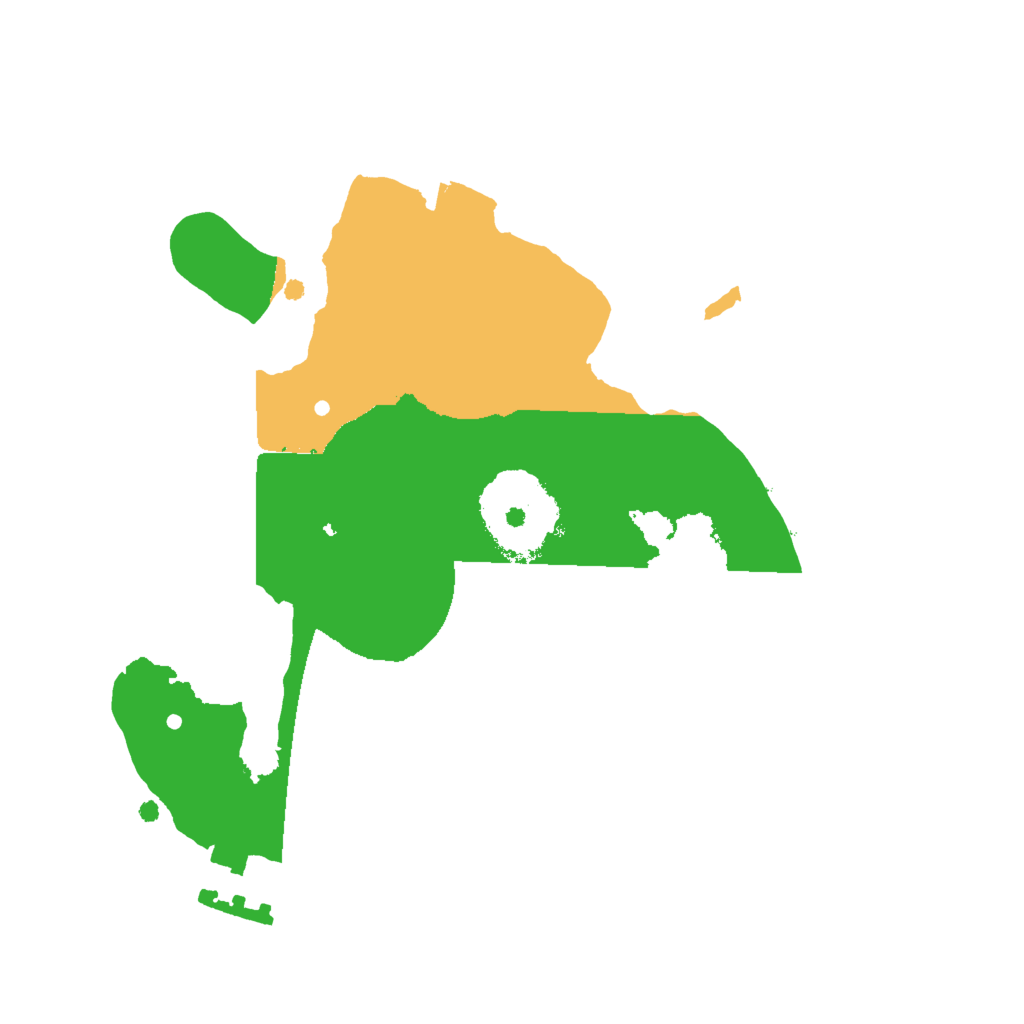 Biome Rust Map: Procedural Map, Size: 2000, Seed: 1163353610