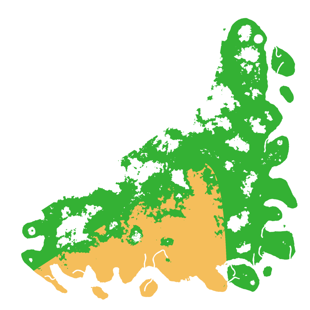 Biome Rust Map: Procedural Map, Size: 6000, Seed: 1073318742