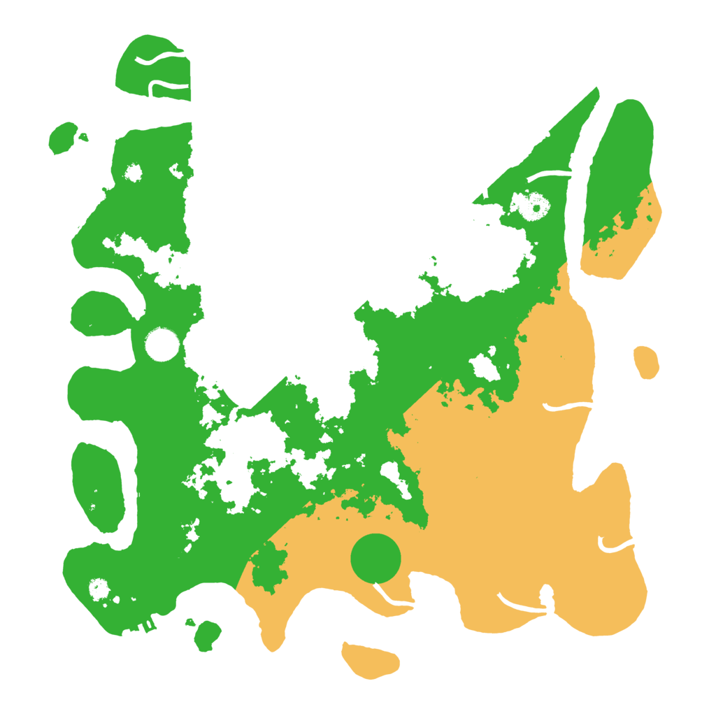 Biome Rust Map: Procedural Map, Size: 3750, Seed: 434861294