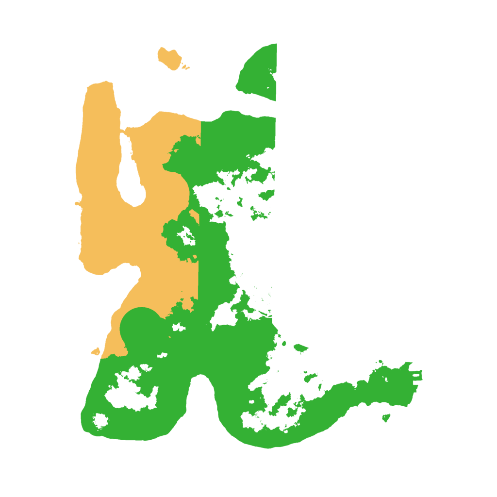 Biome Rust Map: Procedural Map, Size: 3000, Seed: 1420369992