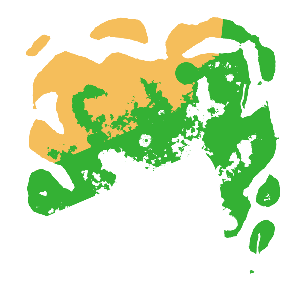 Biome Rust Map: Procedural Map, Size: 3700, Seed: 1071491902