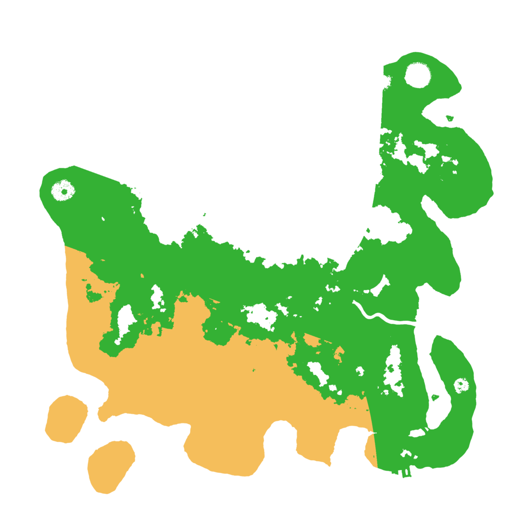 Biome Rust Map: Procedural Map, Size: 3650, Seed: 1812937728