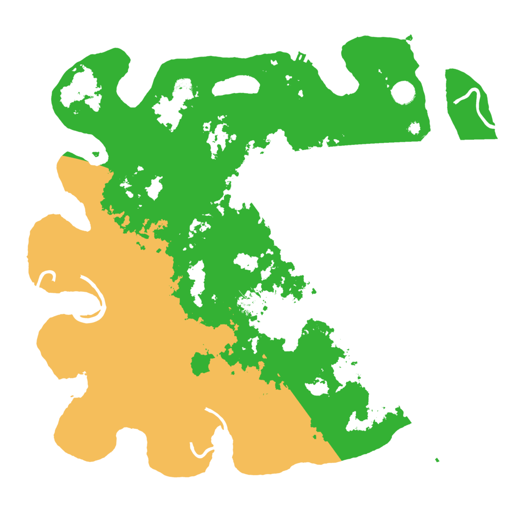 Biome Rust Map: Procedural Map, Size: 4000, Seed: 345535