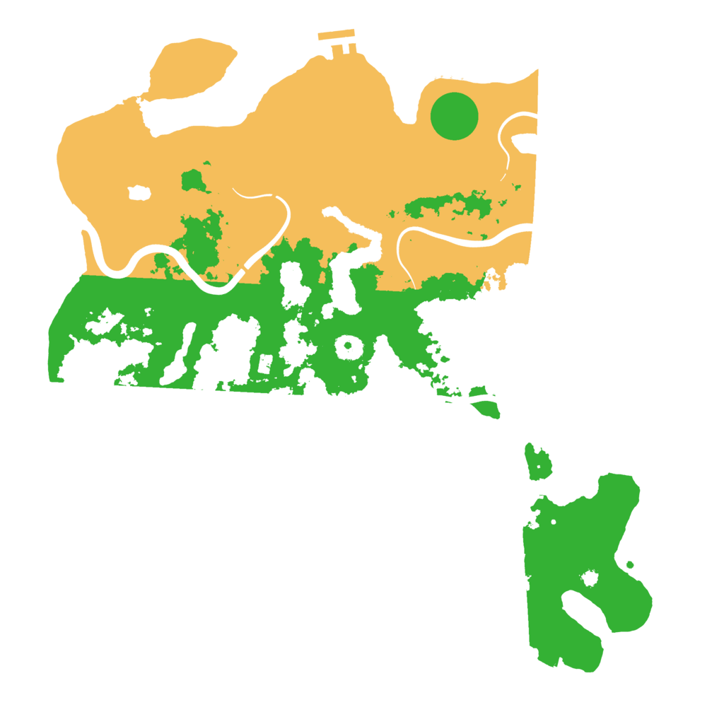 Biome Rust Map: Procedural Map, Size: 4000, Seed: 934899693