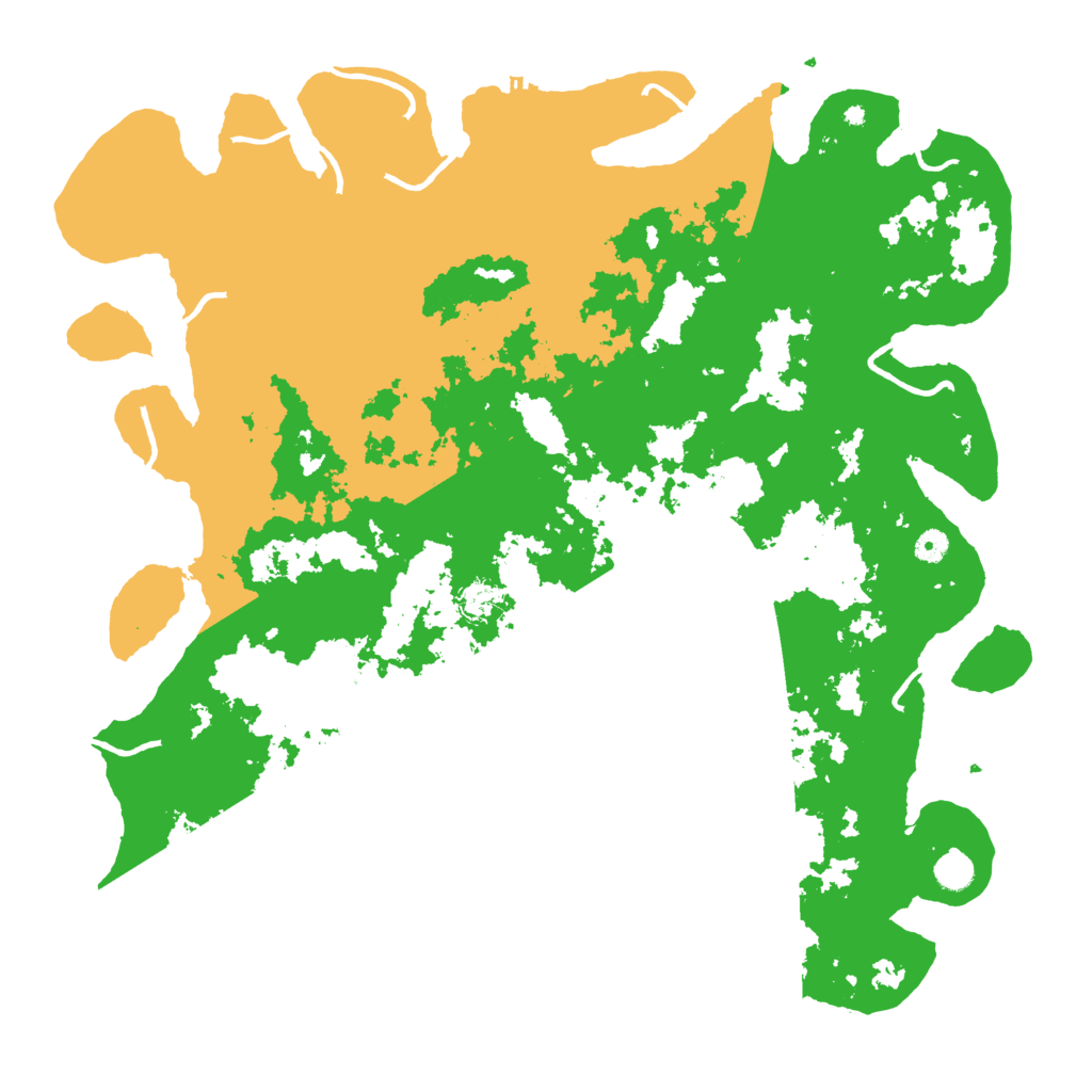 Biome Rust Map: Procedural Map, Size: 5000, Seed: 80583087
