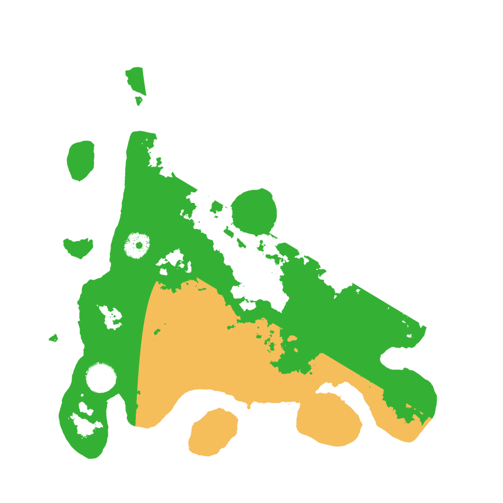 Biome Rust Map: Procedural Map, Size: 3000, Seed: 231995