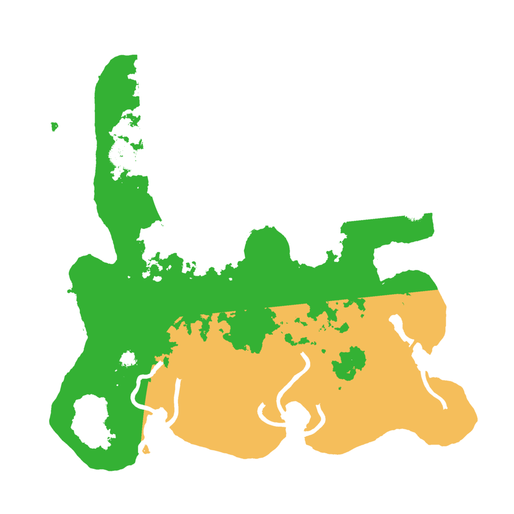 Biome Rust Map: Procedural Map, Size: 3000, Seed: 670591