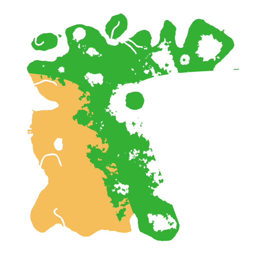 Biome Rust Map: Procedural Map, Size: 3850, Seed: 2072781