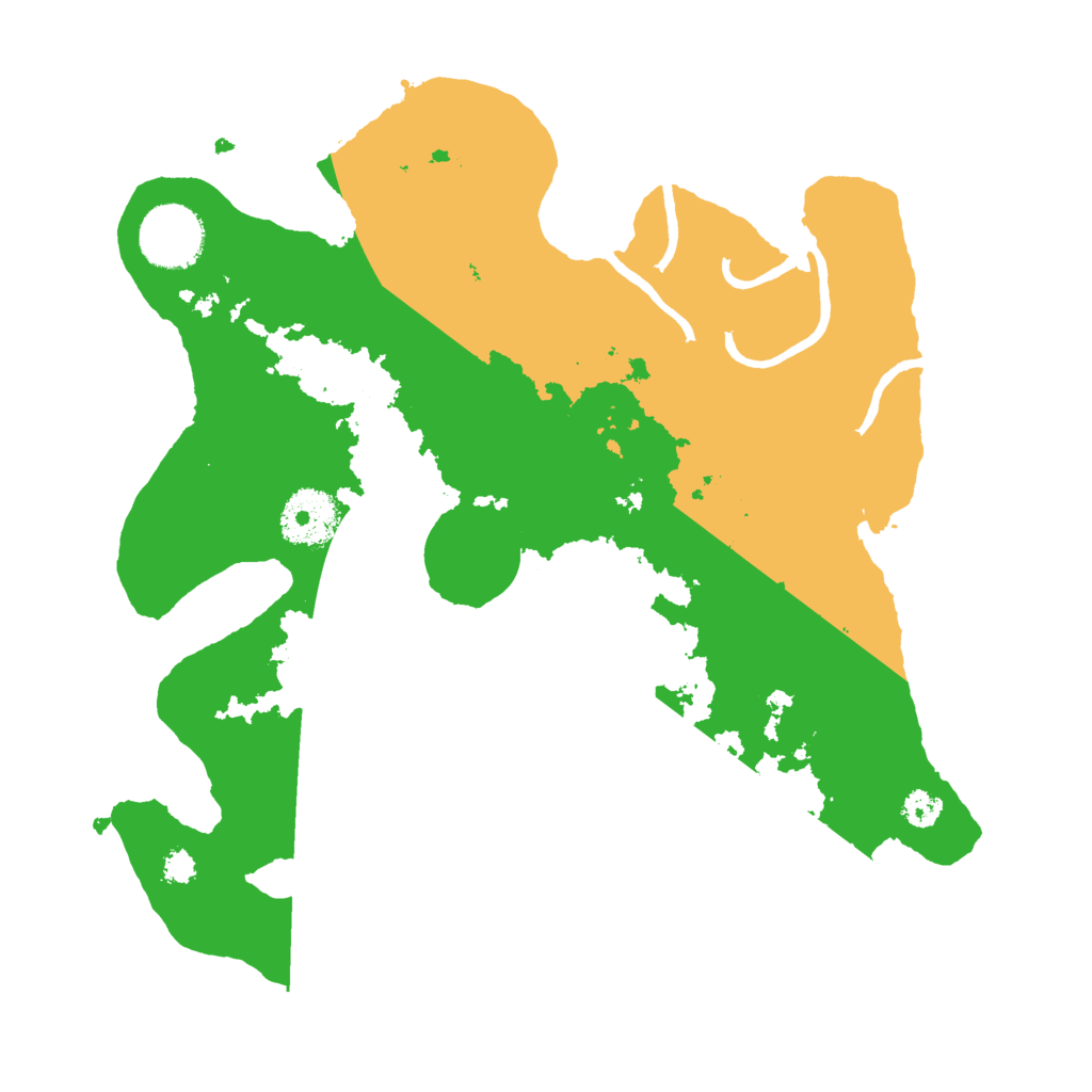 Biome Rust Map: Procedural Map, Size: 3000, Seed: 1761457121