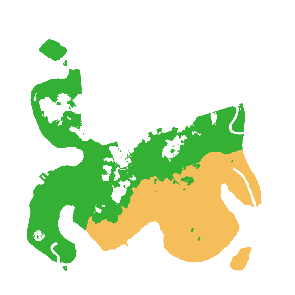 Biome Rust Map: Procedural Map, Size: 2800, Seed: 121763668