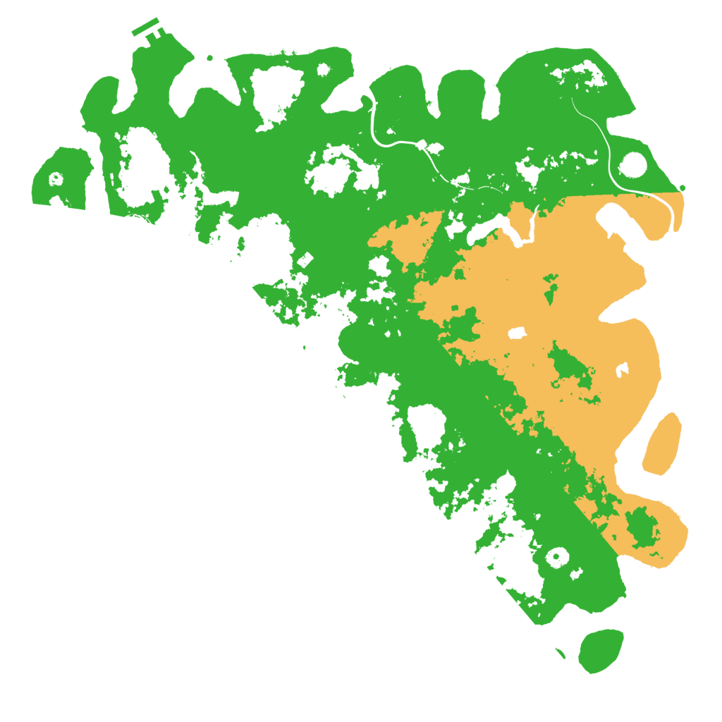 Biome Rust Map: Procedural Map, Size: 5000, Seed: 1880662879