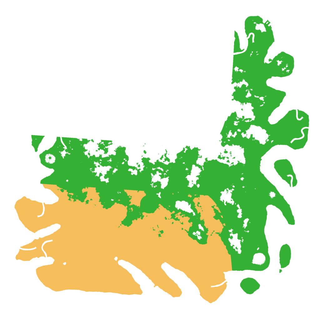 Biome Rust Map: Procedural Map, Size: 4800, Seed: 504156131