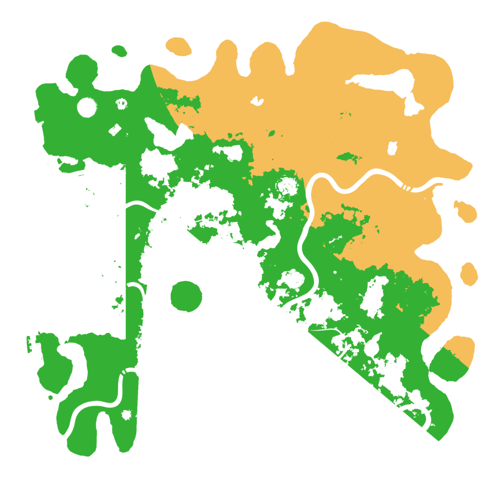 Biome Rust Map: Procedural Map, Size: 4500, Seed: 1581454246