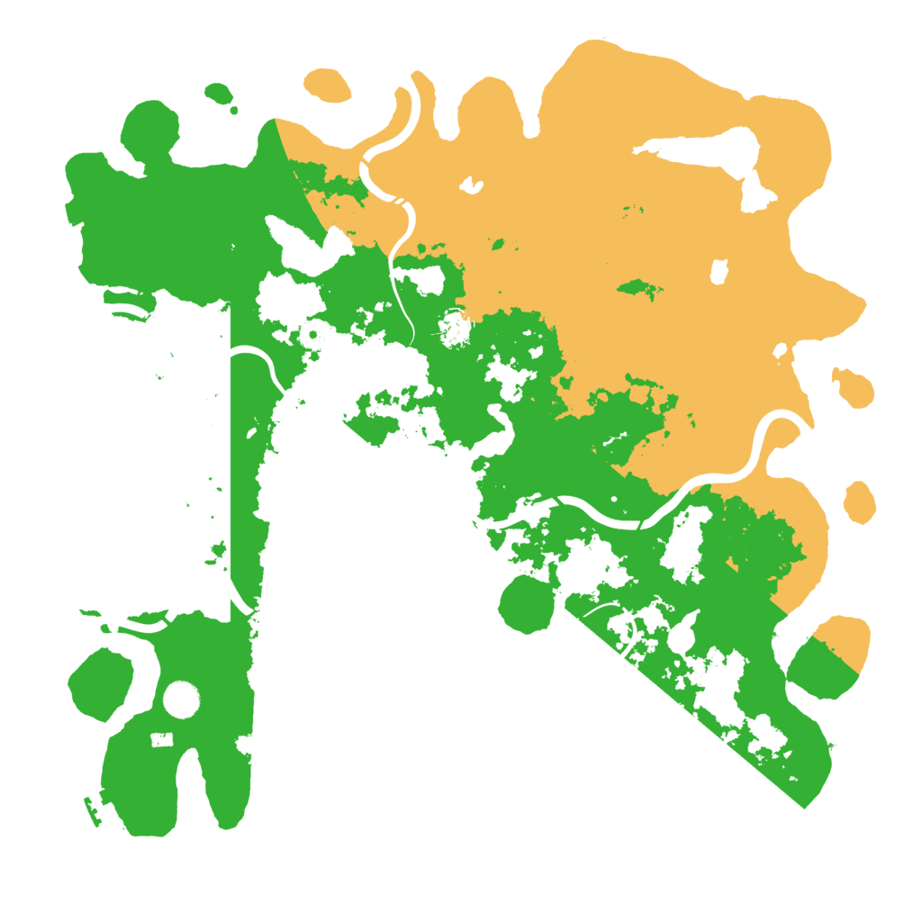 Biome Rust Map: Procedural Map, Size: 4500, Seed: 1581454246