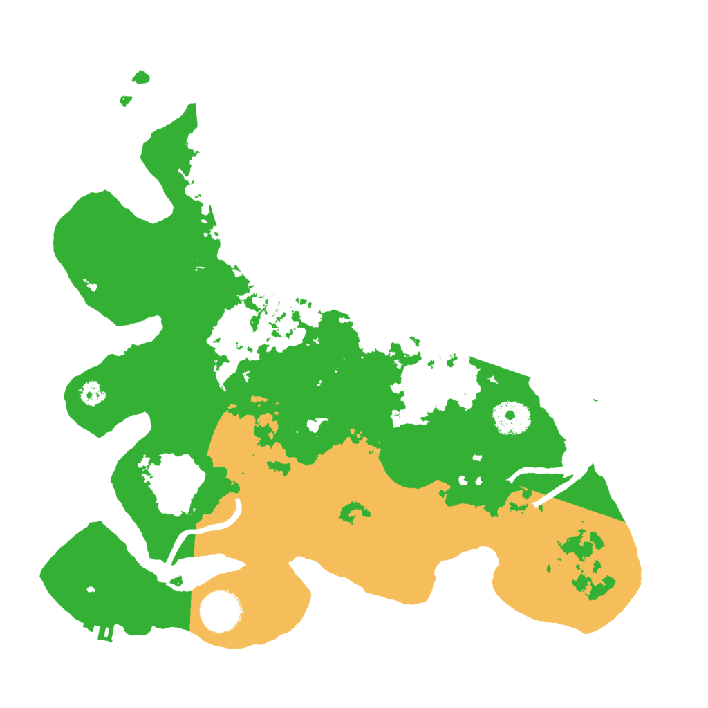 Biome Rust Map: Procedural Map, Size: 3000, Seed: 713212343