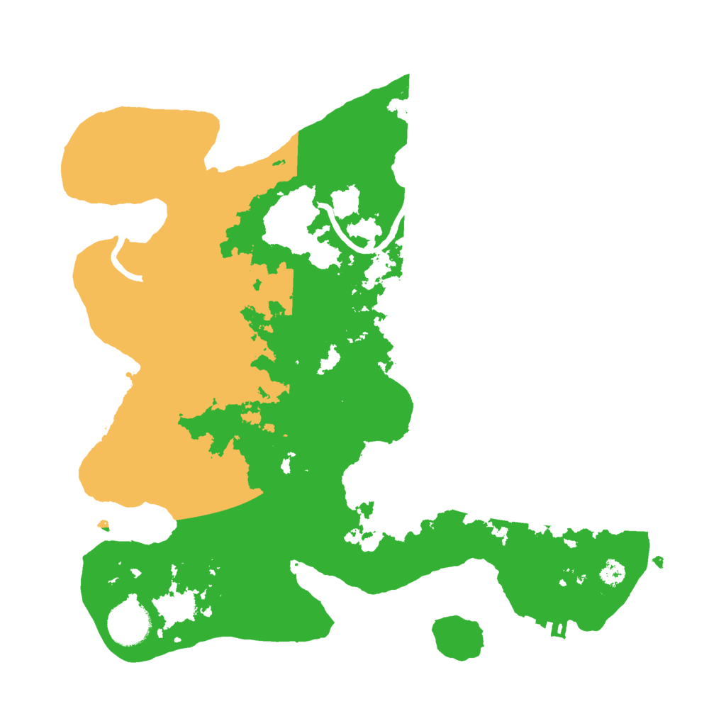 Biome Rust Map: Procedural Map, Size: 3000, Seed: 11037