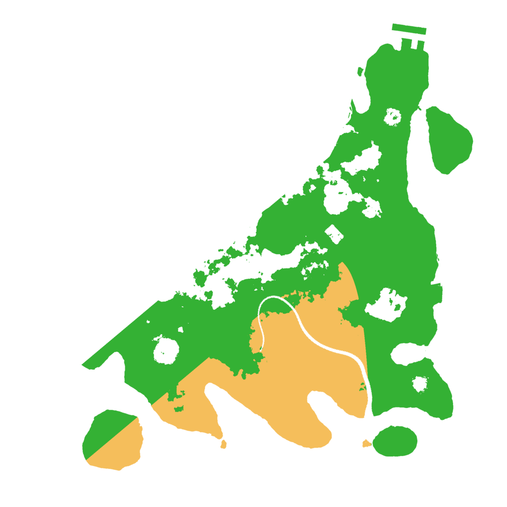 Biome Rust Map: Procedural Map, Size: 3000, Seed: 685218909