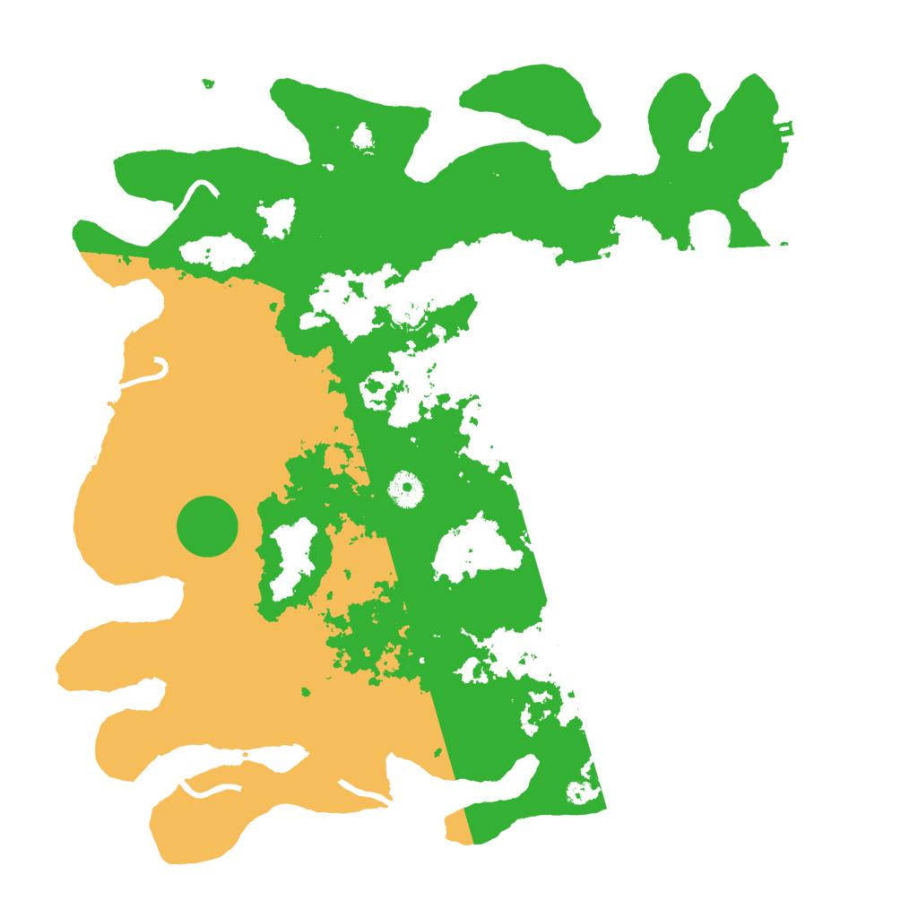 Biome Rust Map: Procedural Map, Size: 3950, Seed: 246765568