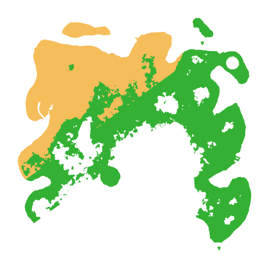 Biome Rust Map: Procedural Map, Size: 3700, Seed: 972034104