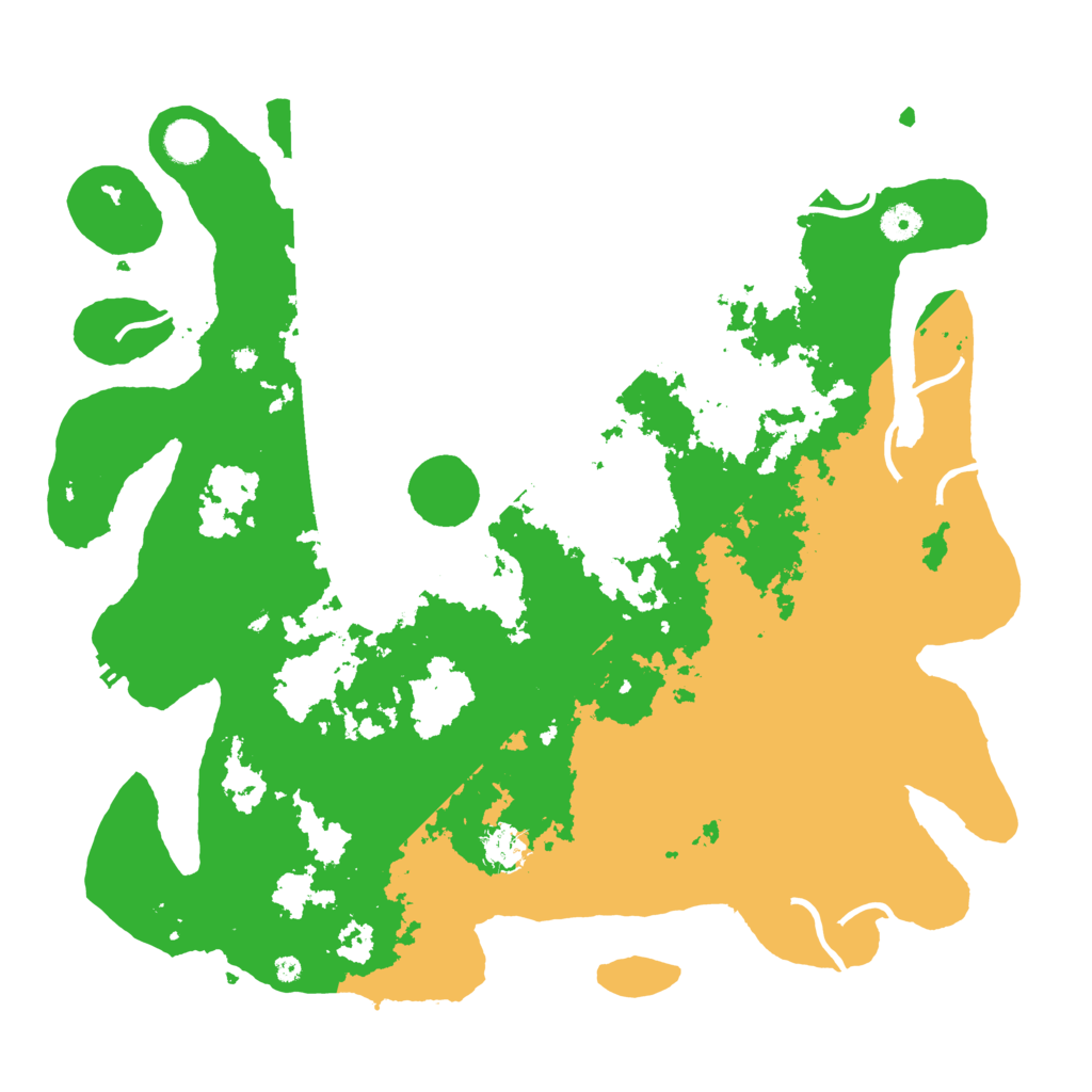 Biome Rust Map: Procedural Map, Size: 4300, Seed: 1343462937