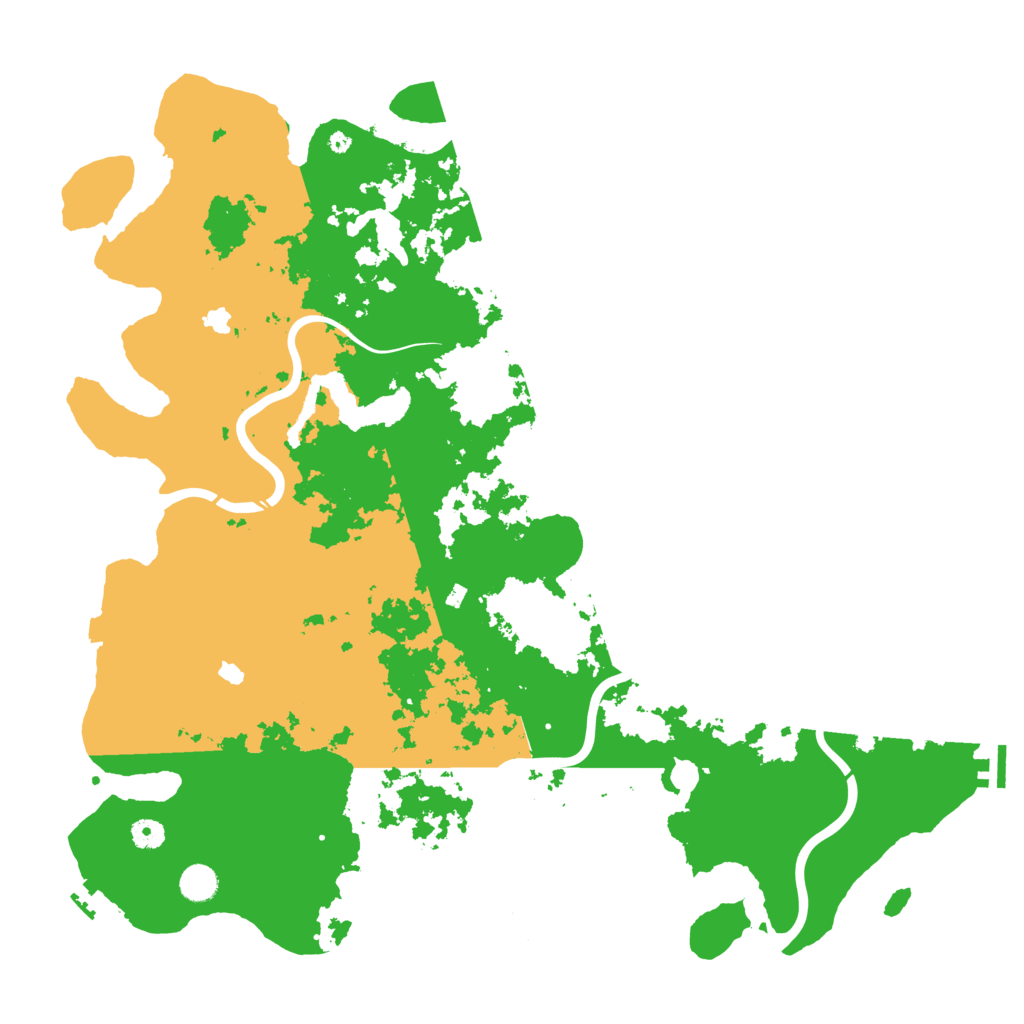 Biome Rust Map: Procedural Map, Size: 4800, Seed: 507051972