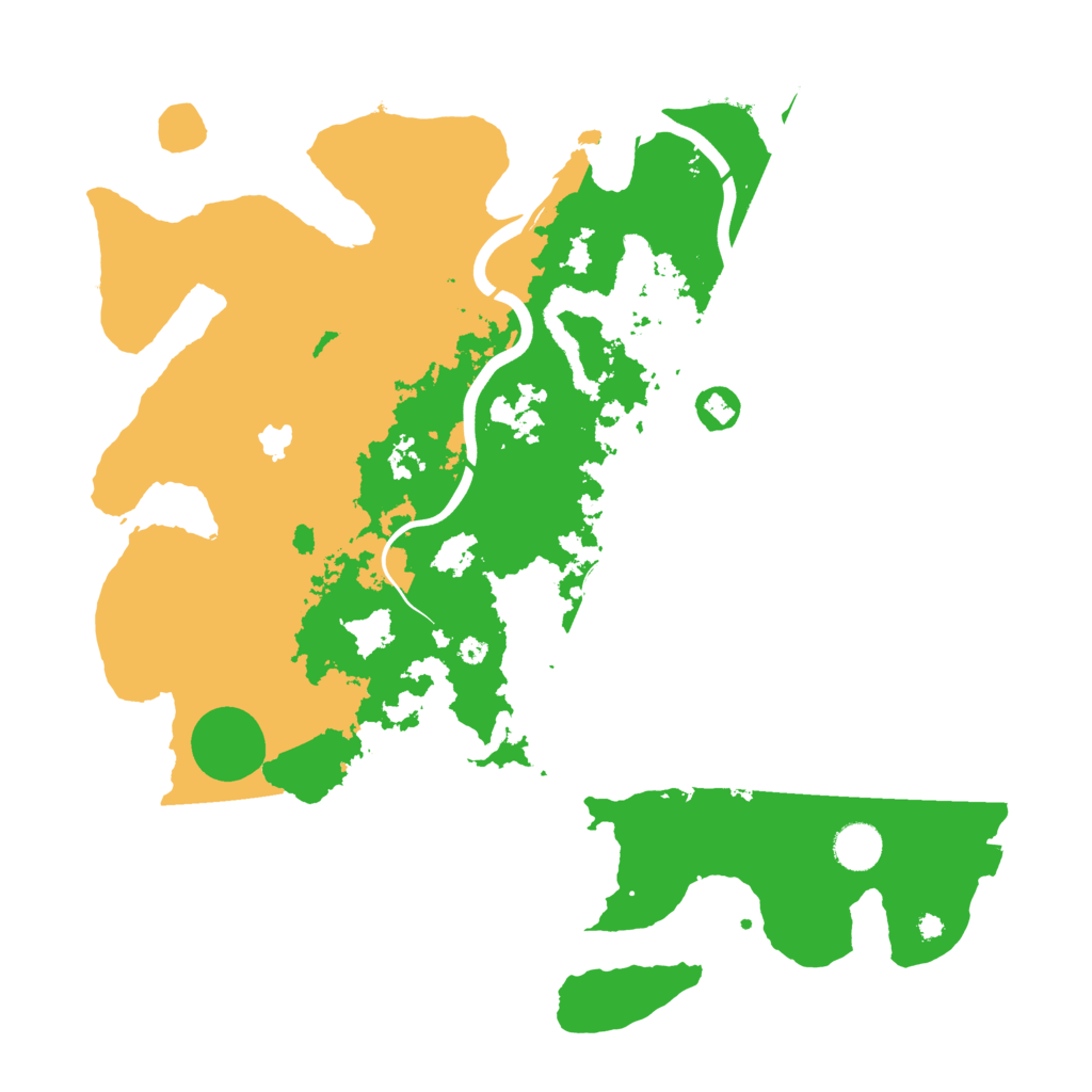 Biome Rust Map: Procedural Map, Size: 4000, Seed: 24384