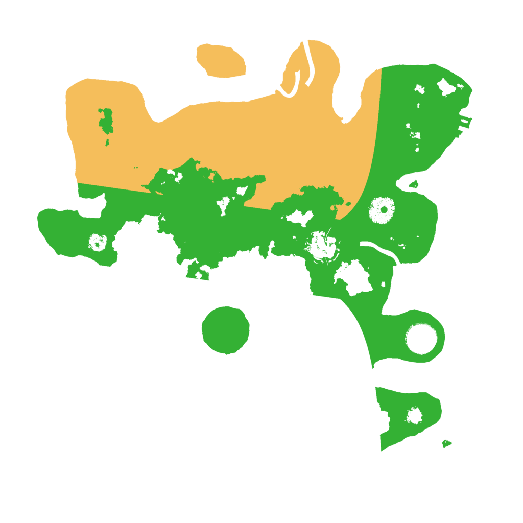 Biome Rust Map: Procedural Map, Size: 3000, Seed: 4257524