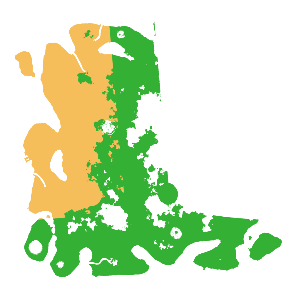 Biome Rust Map: Procedural Map, Size: 4000, Seed: 65576657