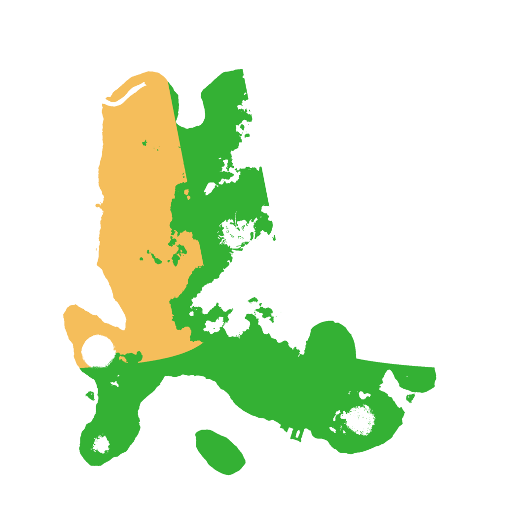 Biome Rust Map: Procedural Map, Size: 2750, Seed: 80085