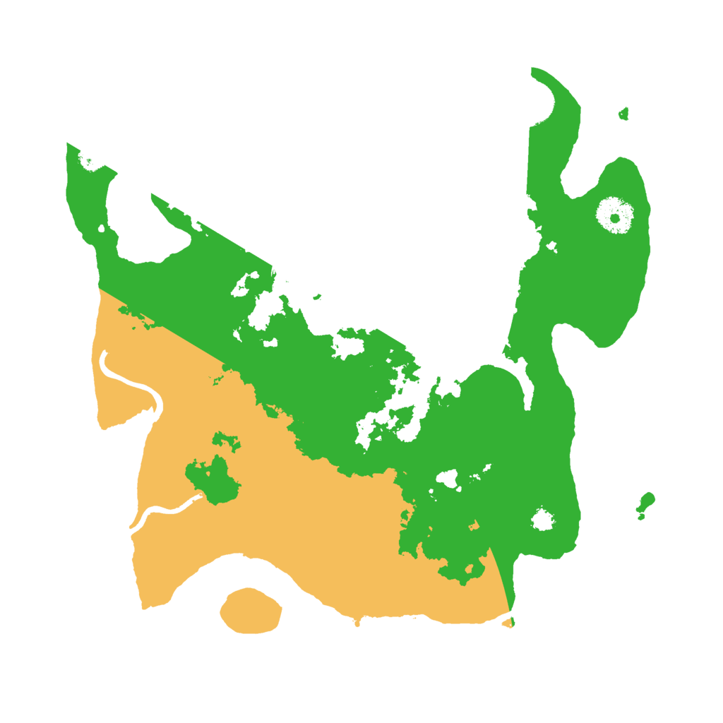 Biome Rust Map: Procedural Map, Size: 3000, Seed: 252789417