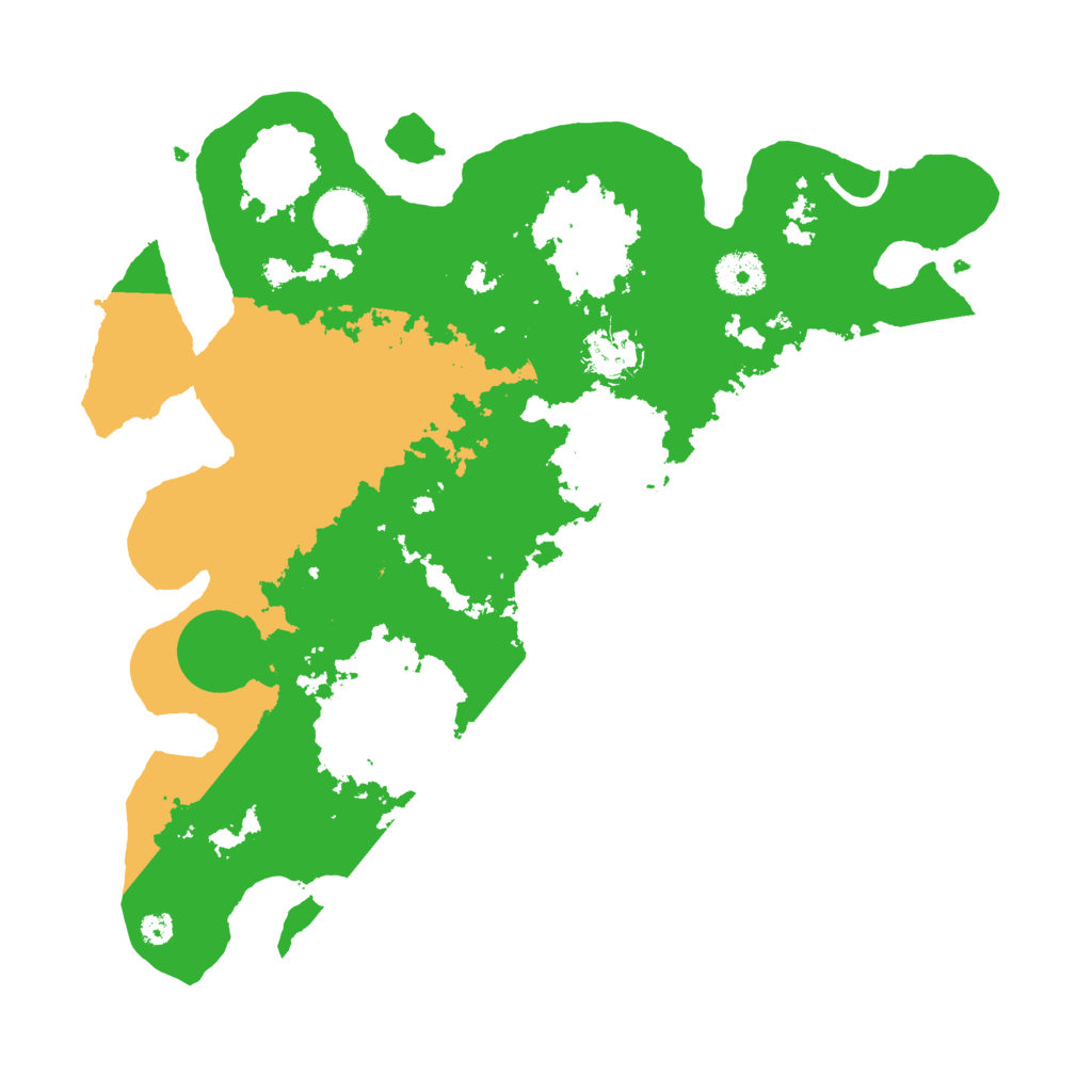 Biome Rust Map: Procedural Map, Size: 3500, Seed: 356448841