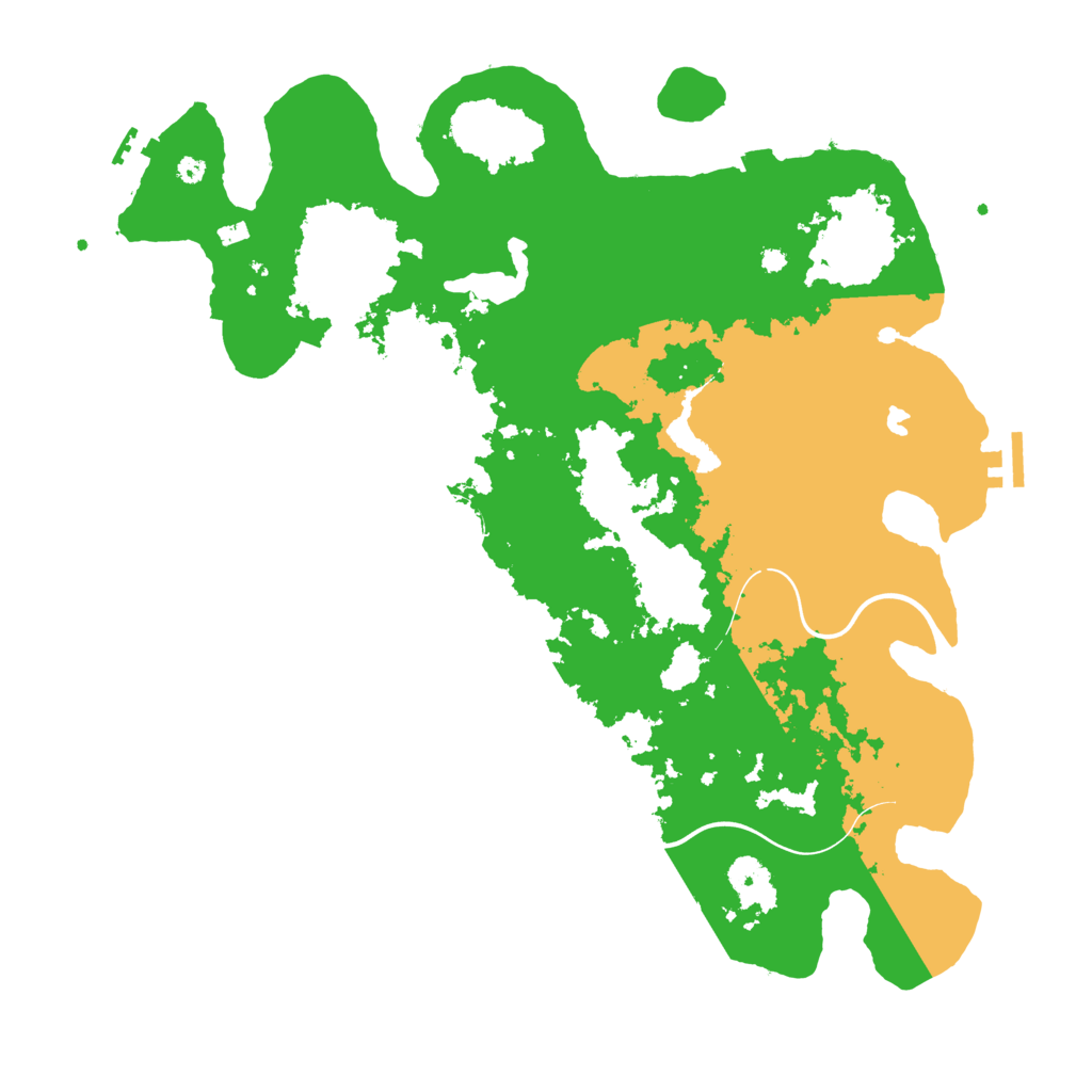 Biome Rust Map: Procedural Map, Size: 4000, Seed: 2011026355