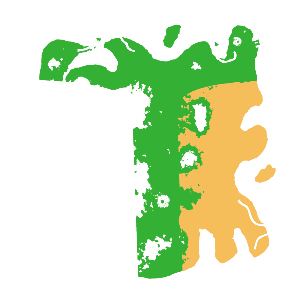 Biome Rust Map: Procedural Map, Size: 3500, Seed: 1519436960