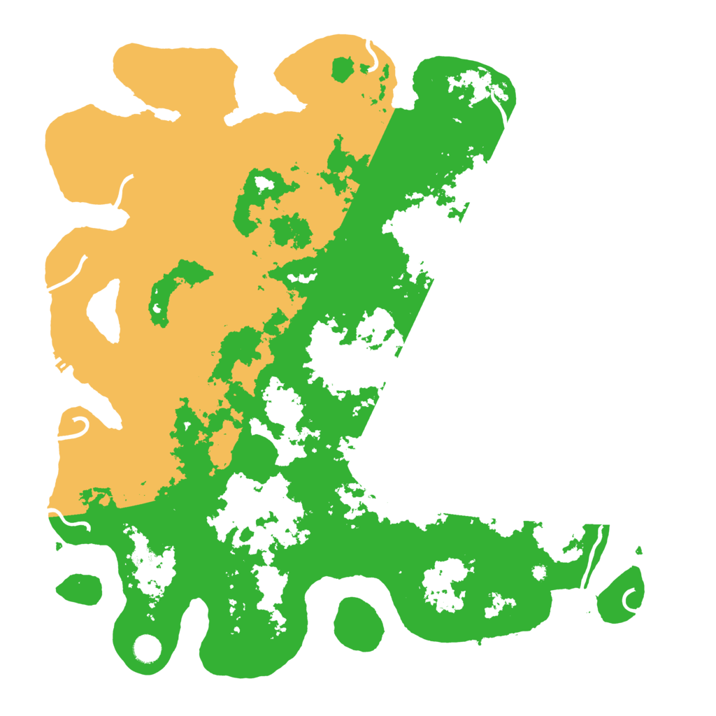 Biome Rust Map: Procedural Map, Size: 4500, Seed: 979209866