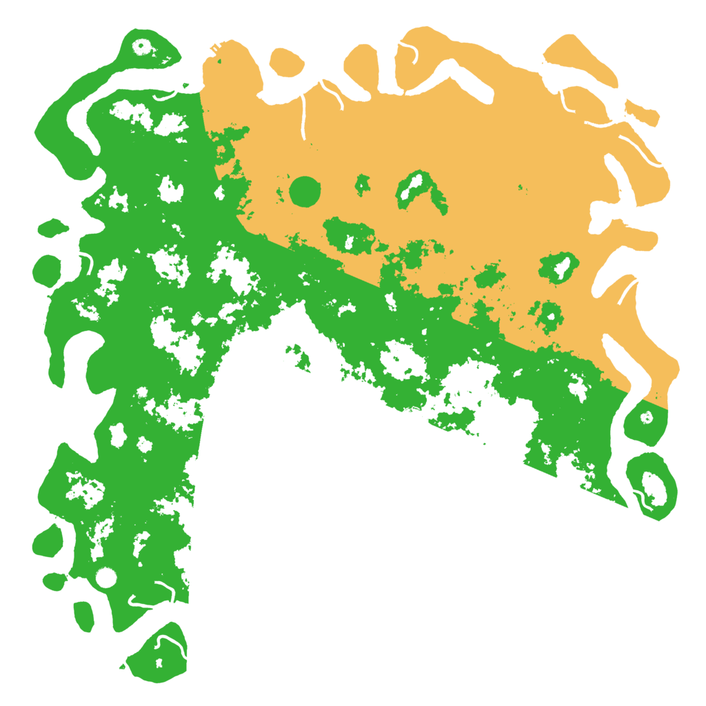 Biome Rust Map: Procedural Map, Size: 6000, Seed: 61260738