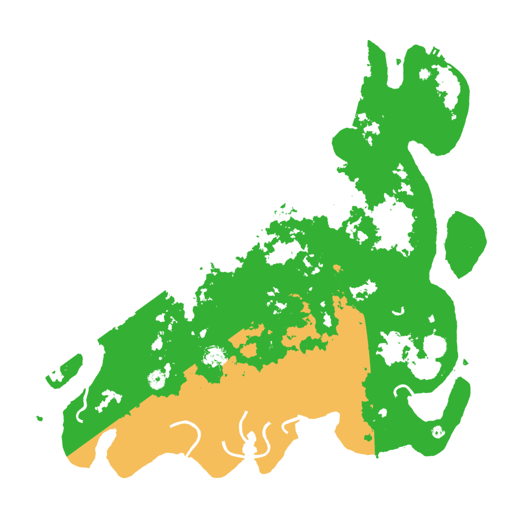 Biome Rust Map: Procedural Map, Size: 4250, Seed: 2064695250