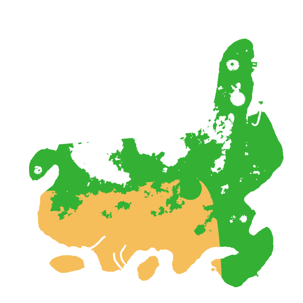 Biome Rust Map: Procedural Map, Size: 3850, Seed: 1040840327