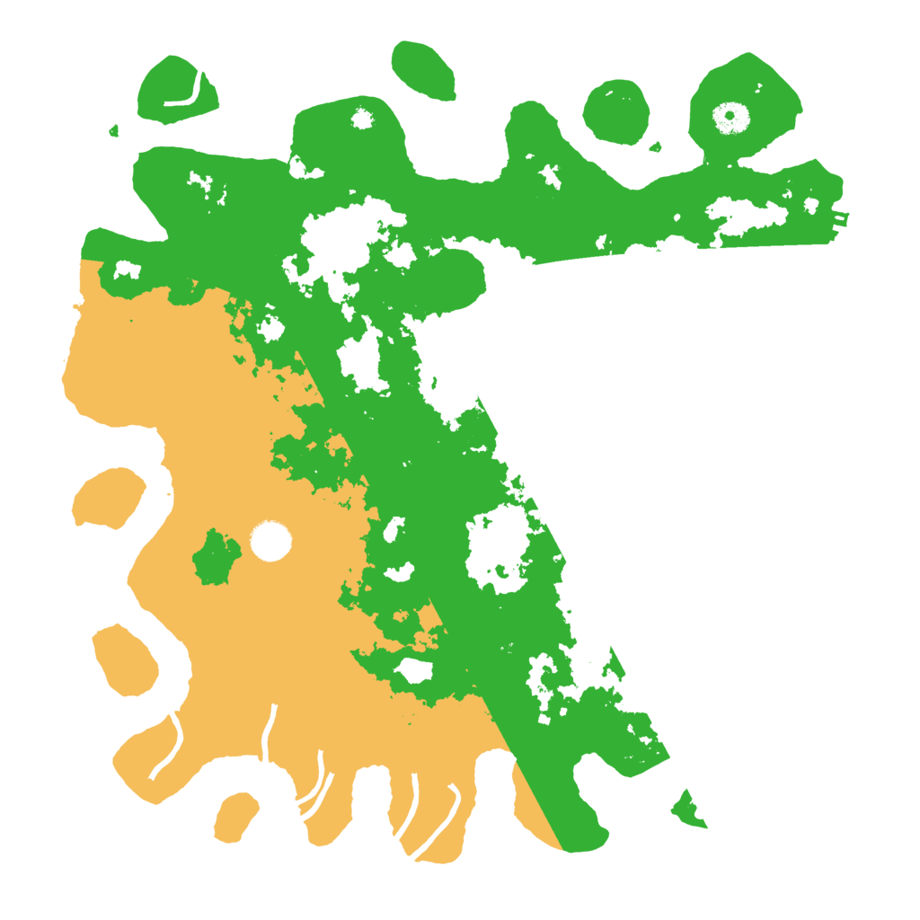 Biome Rust Map: Procedural Map, Size: 4000, Seed: 199932