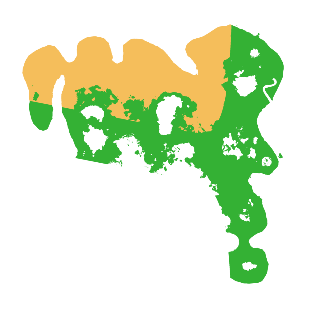 Biome Rust Map: Procedural Map, Size: 3255, Seed: 6738