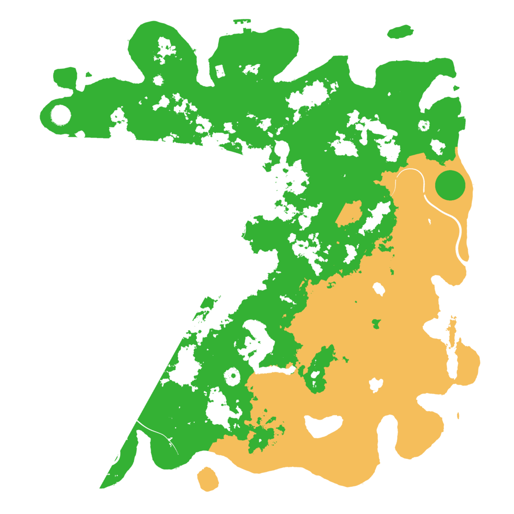 Biome Rust Map: Procedural Map, Size: 4500, Seed: 864263533
