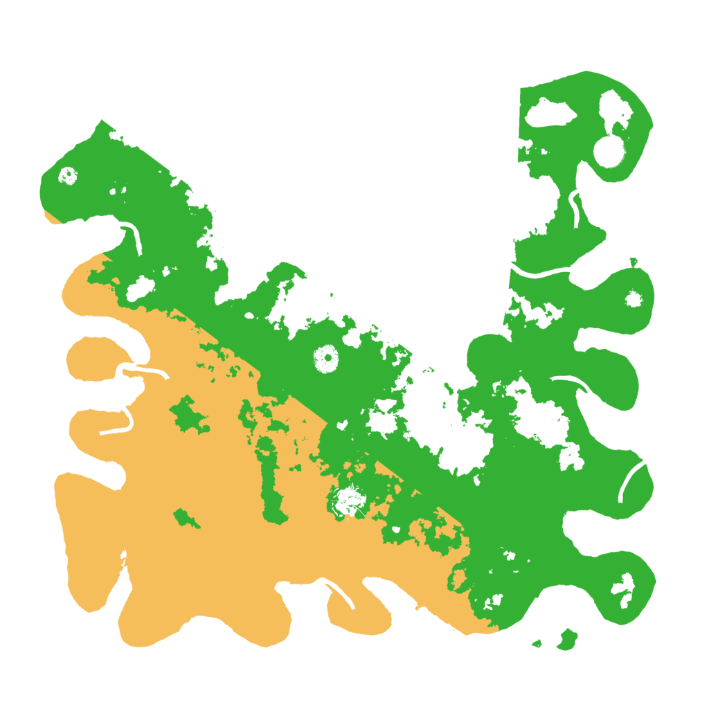 Biome Rust Map: Procedural Map, Size: 4000, Seed: 974882