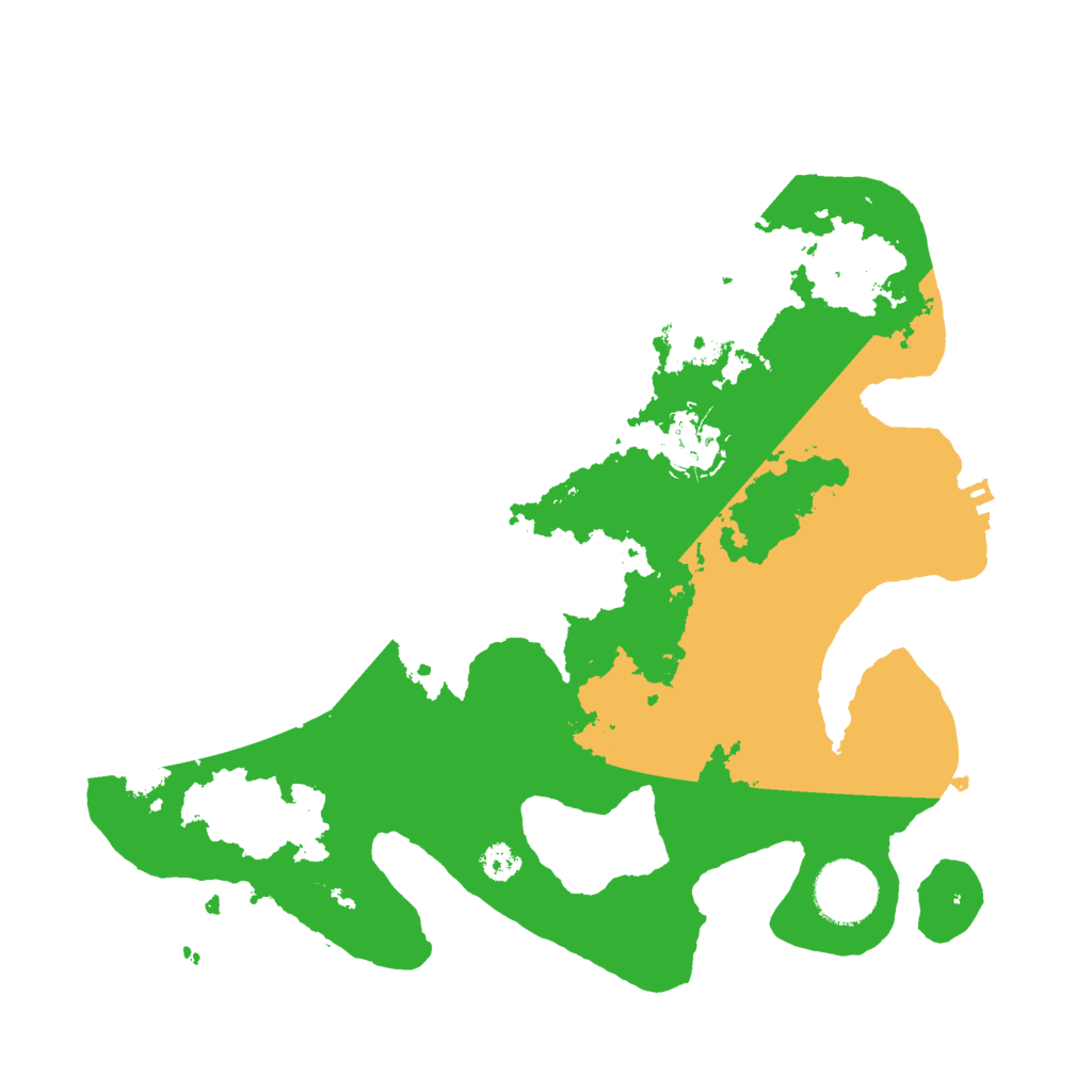 Biome Rust Map: Procedural Map, Size: 3000, Seed: 2063627413