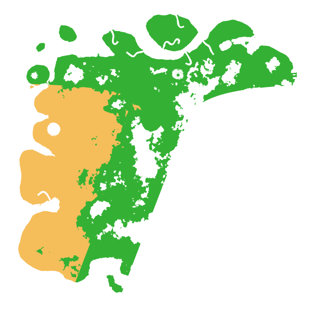 Biome Rust Map: Procedural Map, Size: 4250, Seed: 421377634