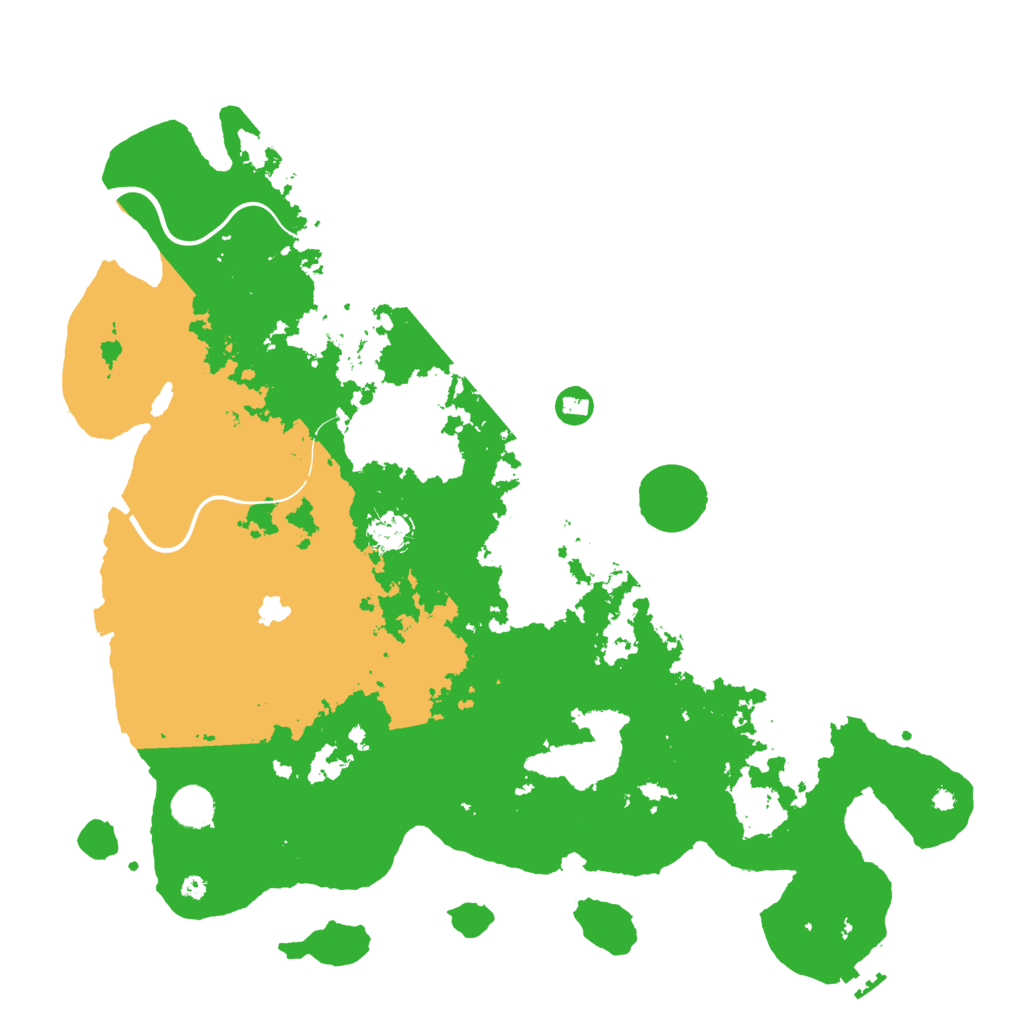 Biome Rust Map: Procedural Map, Size: 4250, Seed: 652263820