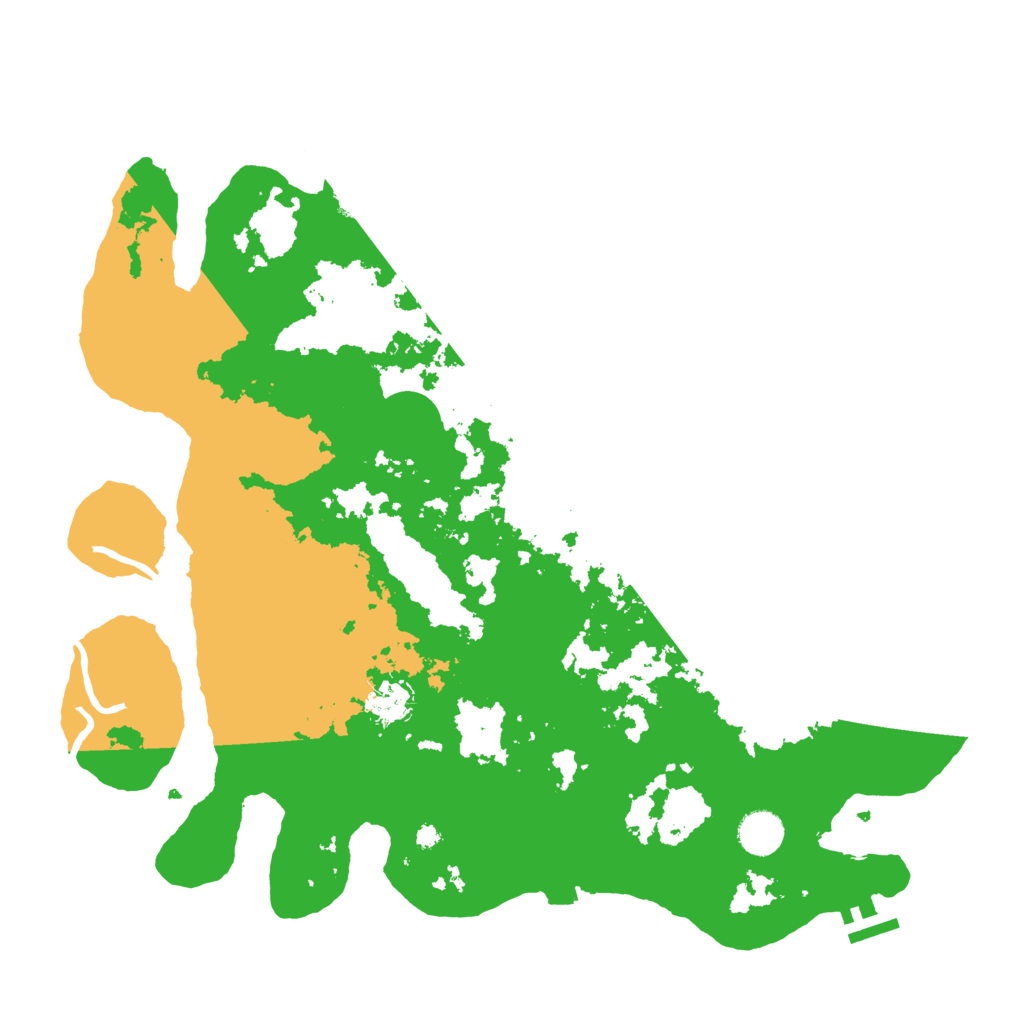 Biome Rust Map: Procedural Map, Size: 4000, Seed: 1818060337