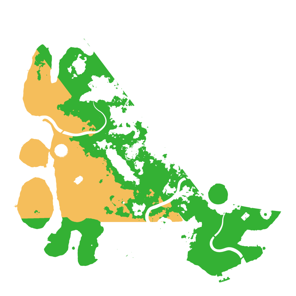 Biome Rust Map: Procedural Map, Size: 4000, Seed: 1818060337