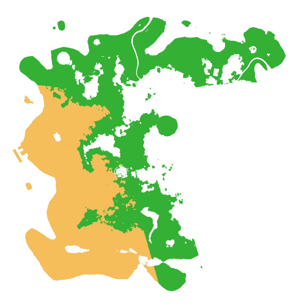 Biome Rust Map: Procedural Map, Size: 4250, Seed: 49