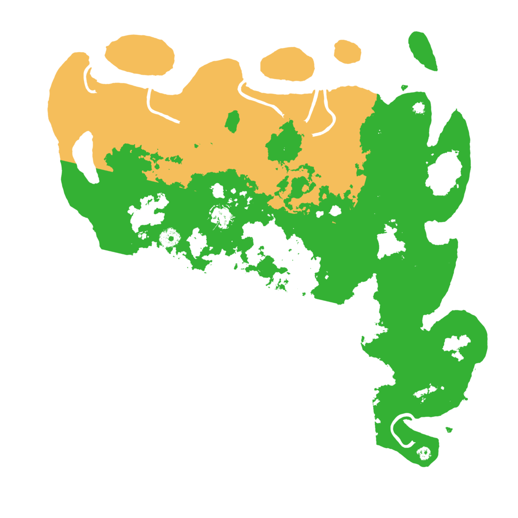 Biome Rust Map: Procedural Map, Size: 4000, Seed: 54652