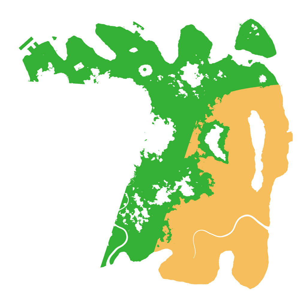 Biome Rust Map: Procedural Map, Size: 3650, Seed: 1947573760
