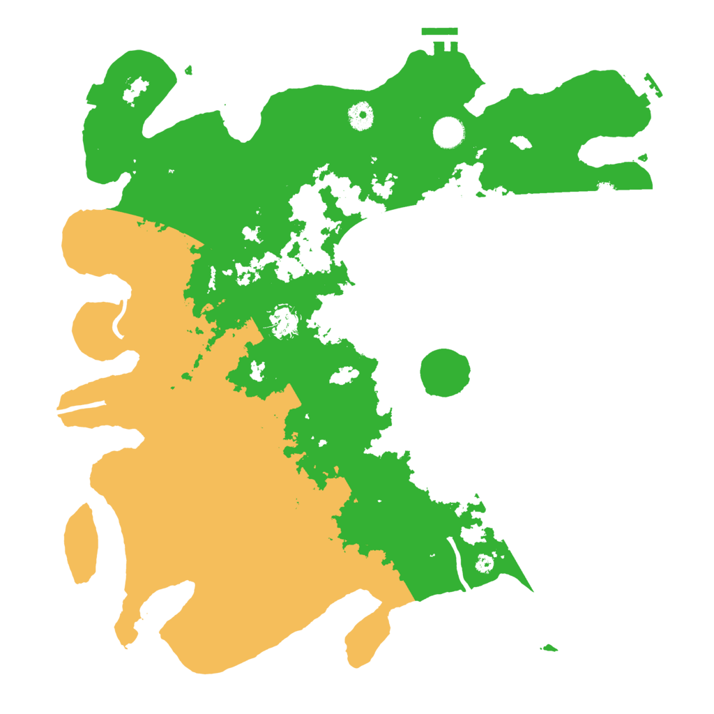 Biome Rust Map: Procedural Map, Size: 4000, Seed: 424242